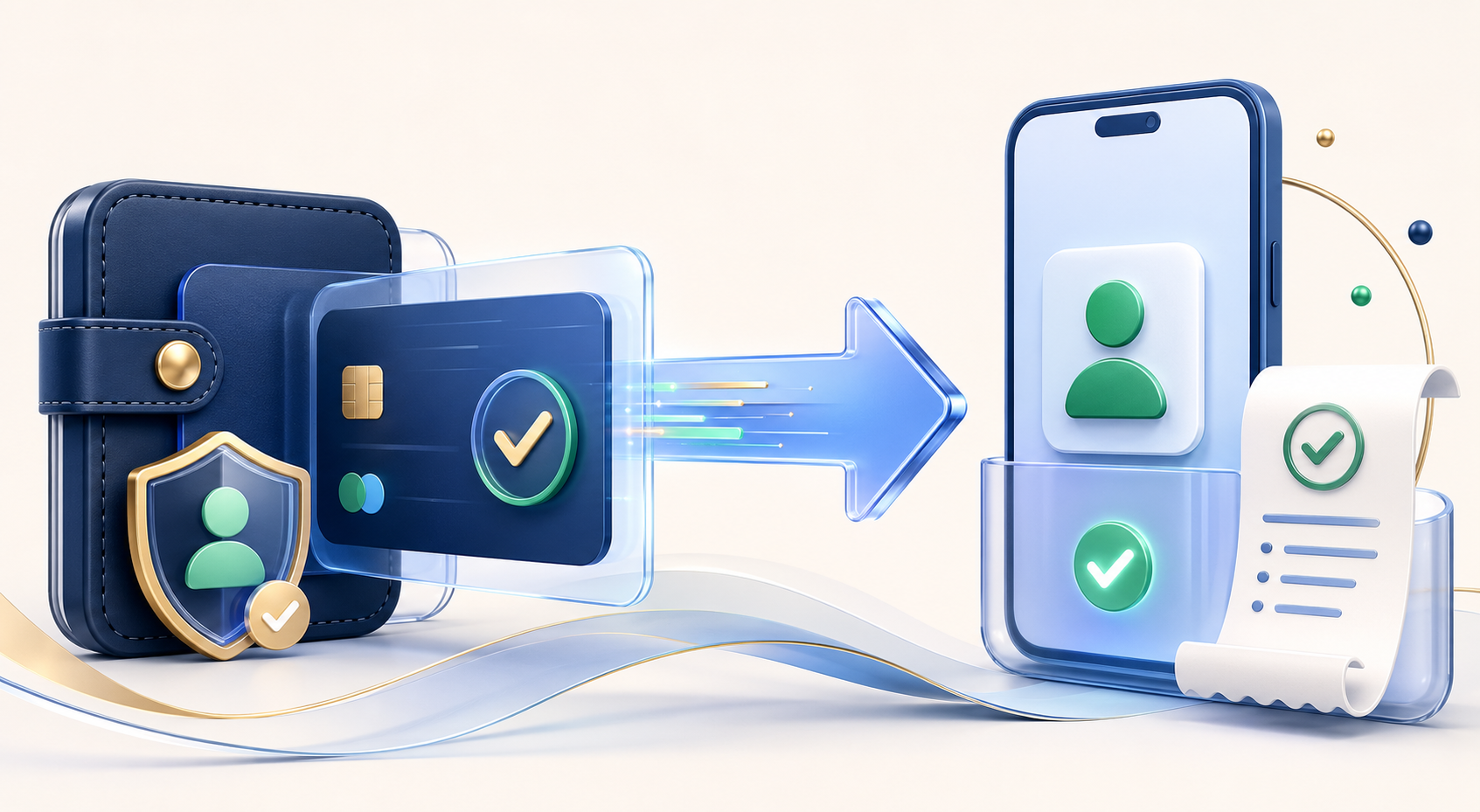 Secure digital wallet withdrawal and verified payment receipt