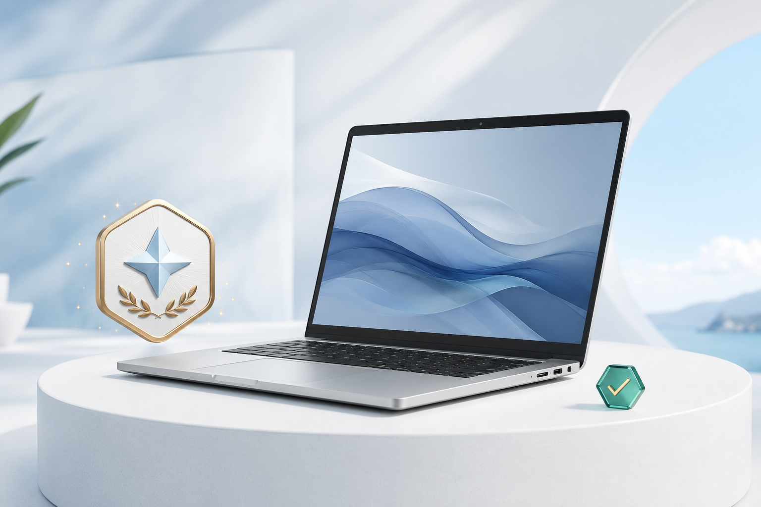 Premium laptop milestone reward