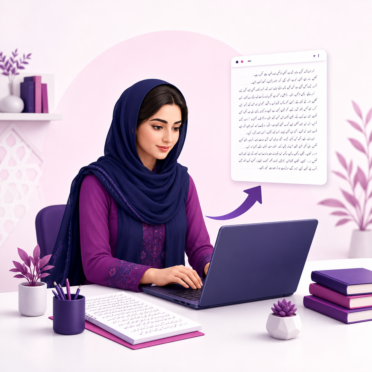 Urdu Assignment Typing